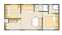 Camp Omišalj 4+2B Mobilhomes
