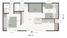 Camp Adriatic *** 4+2B Mobilhomes at Sea